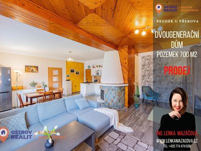 Prodej rodinného domu 216 m² Brodek u Přerova