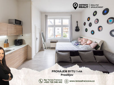 Pronájem bytu 1+kk, garsoniery 33 m² Prostějov