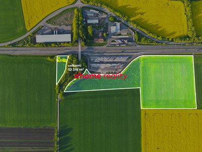 Prodej komerčního pozemku 18509 m² Skrbeň