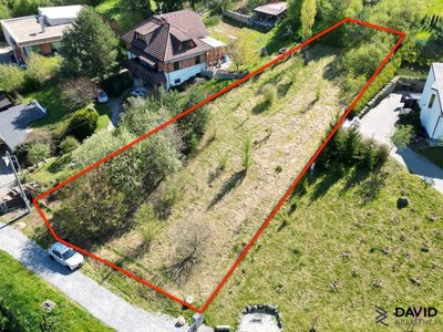 Prodej stavební parcely 1192 m² Kanice