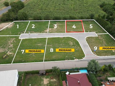 Prodej stavební parcely, 577m²