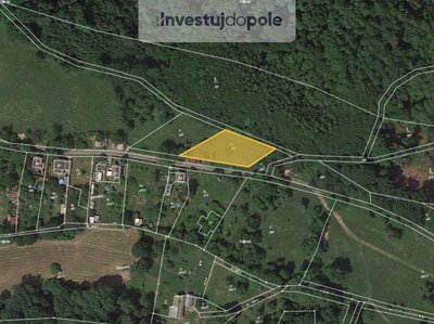 Prodej louky 1219 m² Děčín