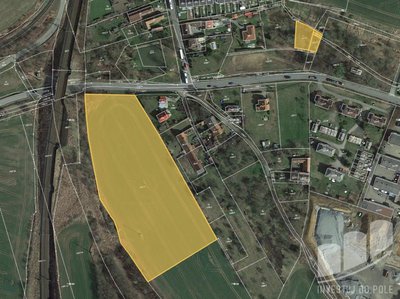 Prodej zemědělské půdy 10237 m² Olbramovice