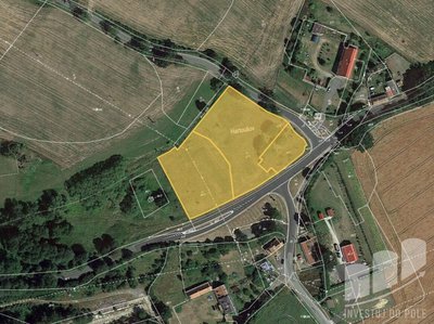 Prodej stavební parcely 9202 m² Nebanice