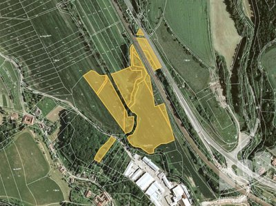Prodej zemědělské půdy 41369 m² Skrchov