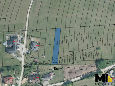 Prodej stavební parcely, 488m²