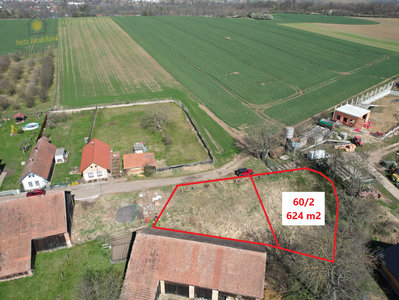 Prodej stavební parcely, 624m²