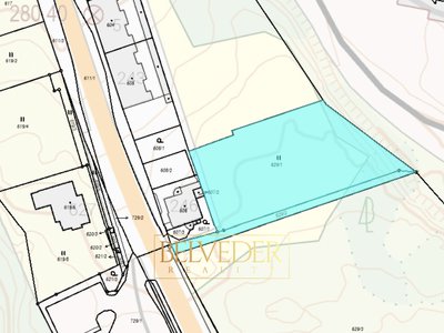 Prodej stavební parcely 3032 m² Dubí