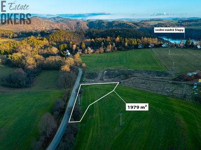 Prodej stavební parcely, 1979m²