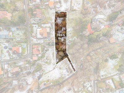 Prodej stavební parcely, 1644m²