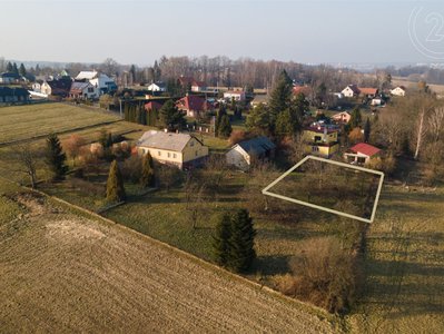 Prodej stavební parcely 1093 m² Horní Bludovice