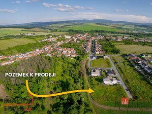 Prodej stavební parcely 1387 m² Uherský Brod
