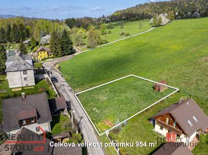Prodej stavební parcely 954 m² Liberec
