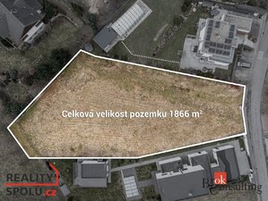 Prodej stavební parcely 1866 m² Liberec