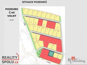 Prodej stavební parcely 511 m² Luka nad Jihlavou