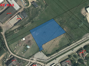Prodej komerčního pozemku 5244 m² Rudoltice