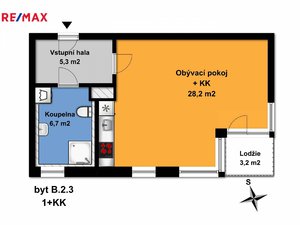 Pronájem bytu 1+kk, garsoniery 43 m² Velký Osek
