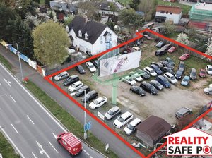 Prodej komerčního pozemku 1586 m² Plzeň