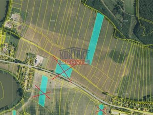Prodej zemědělské půdy 51893 m² České Budějovice