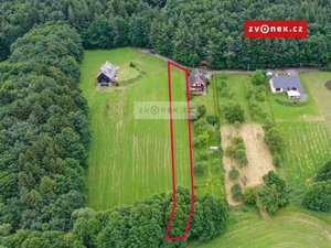Prodej stavební parcely 1841 m² Šanov