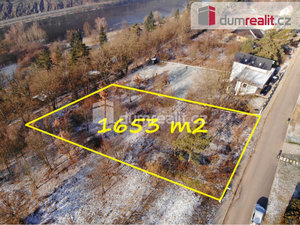 Prodej stavební parcely 1653 m² Hradištko
