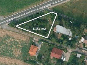Prodej stavební parcely 1151 m² Chlumec nad Cidlinou