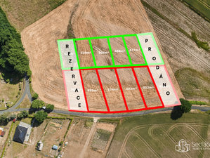 Prodej stavební parcely 1271 m² Odrava