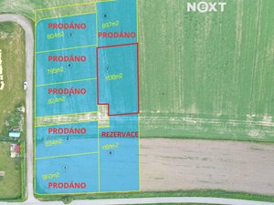 Prodej stavební parcely 1138 m² Želeč