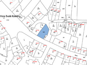 Prodej stavební parcely 453 m² Hora Svaté Kateřiny