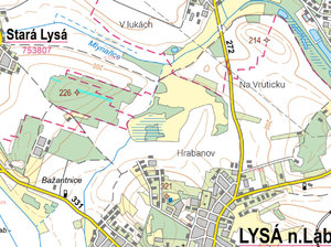 Prodej lesa 11978 m² Stará Lysá