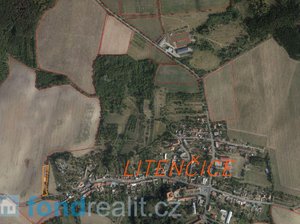 Prodej zemědělské půdy 2552 m² Litenčice