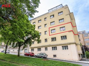 Pronájem bytu 2+1 59 m² Praha