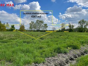 Prodej zemědělské půdy 4547 m² Olomouc