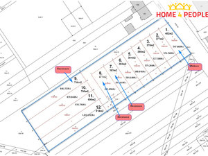 Prodej stavební parcely 383 m² Tlumačov