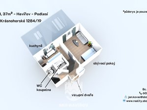 Prodej bytu 1+1 37 m² Havířov