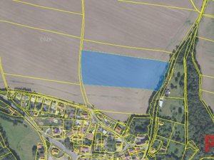 Prodej zemědělské půdy 21407 m² Vodochody
