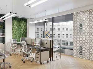 Pronájem kanceláře 326 m² Praha