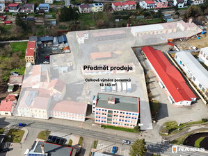Prodej výrobního objektu 13143 m² Tachov
