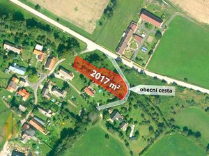 Prodej stavební parcely 2017 m² Tetín