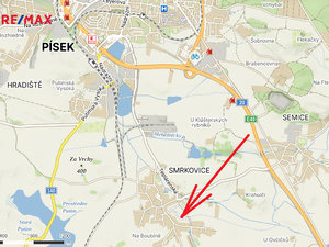 Prodej stavební parcely 984 m² Písek