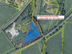Prodej komerčního pozemku 5093 m² Libouchec