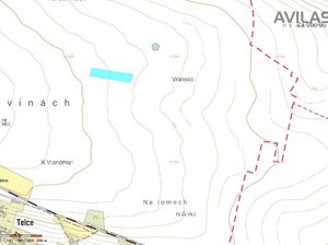 Prodej zemědělské půdy 7897 m² Peruc