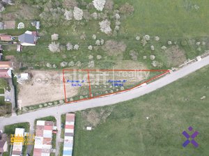 Prodej stavební parcely 550 m² Otrokovice