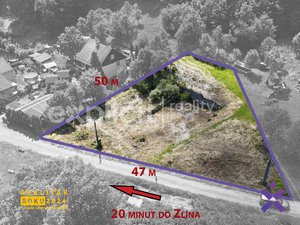 Prodej stavební parcely 1425 m² Trnava