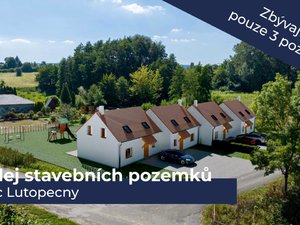 Prodej stavební parcely 299 m² Lutopecny