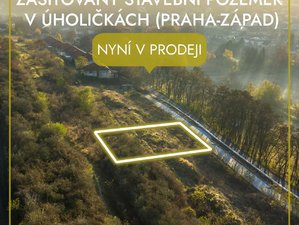 Prodej stavební parcely 846 m² Úholičky