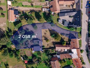 Prodej stavební parcely 2058 m² Pustiměř