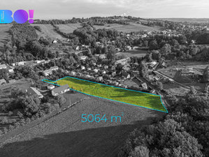 Prodej stavební parcely 5064 m² Staříč