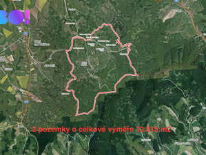 Prodej zemědělské půdy 12815 m² Nová Lhota