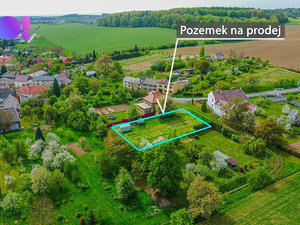 Prodej stavební parcely 1008 m² Tršice
